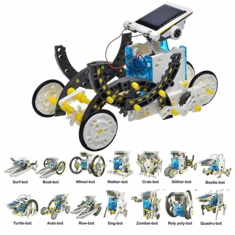 DIY Solar Powered Robot|sciencekitshop.com